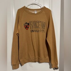 Princeton University Collegiate Merchandise Brown Lightweight Sweatshirt